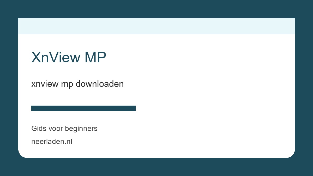 xnview mp downloaden voor makers en mediagebruikers